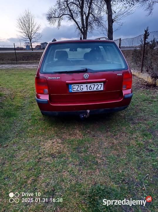 Volkswagen passat 19 TDI 110 nieuszkodzony łódzkie Głowno