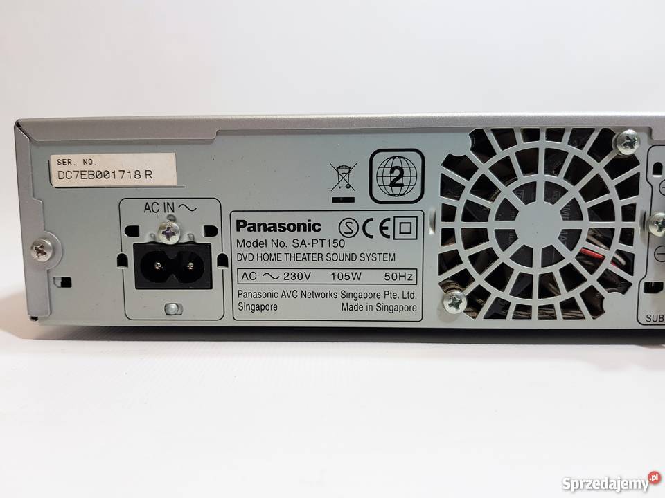 Zestaw Kina Domowego Panasonic SAPt 150 51 Zestawy kina domowego Pisz
