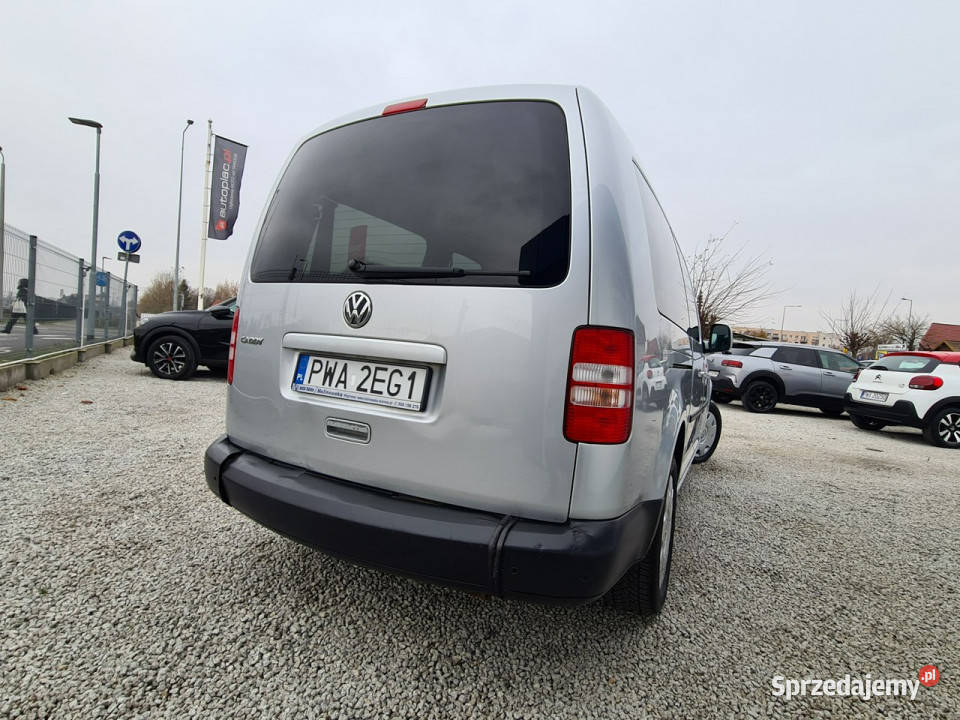 Volkswagen Caddy LONG Patforma Inwalidy Automat komputer pokładowy