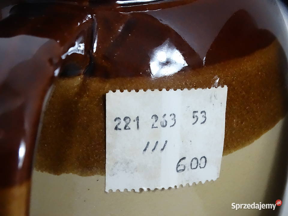 Zestaw Dwóch Solidnych Ceramicznych Dzbanków Dzbanki, karafki i mleczniki sprzedam