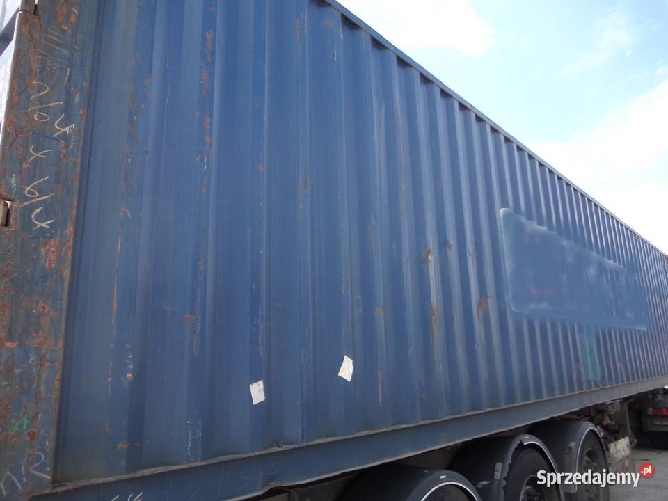 Kontener morski 40 DV magazyn budowa Olsztynek