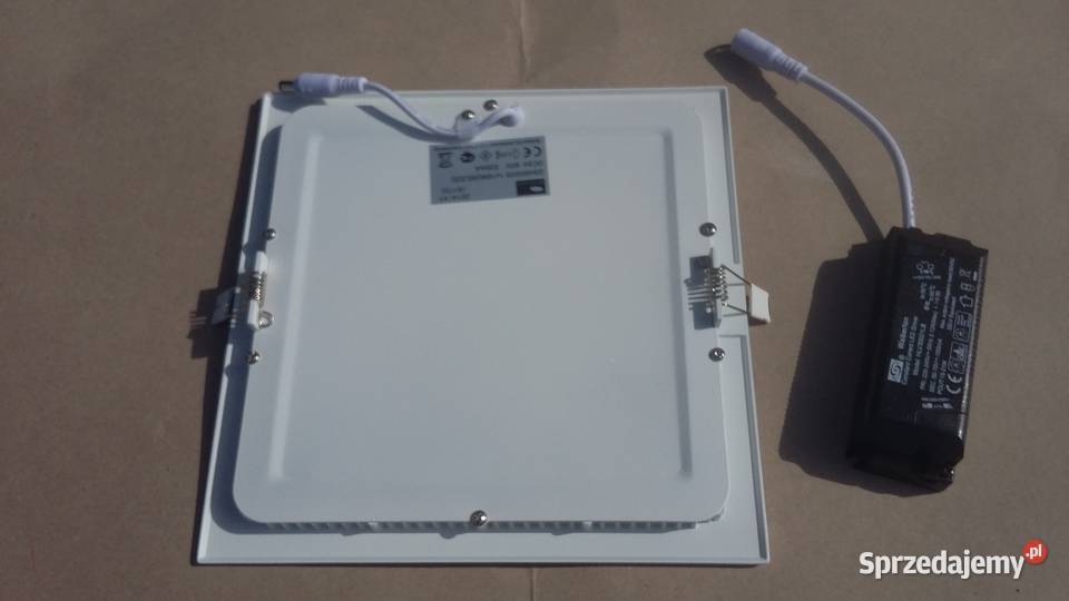 Panel LED wpuszczany 23x23 18W 3000K WYPRZEDAŻ Warszawa
