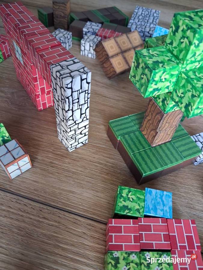 Klocki magnetyczne 384 Minecraft nowe Lublin sprzedam