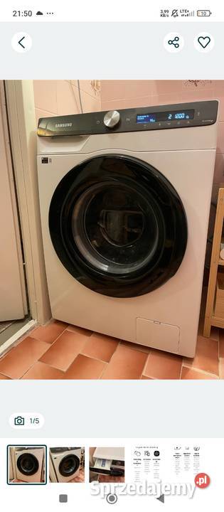 Pralka Samsung Eco bubble 9 1400obr Warszawa