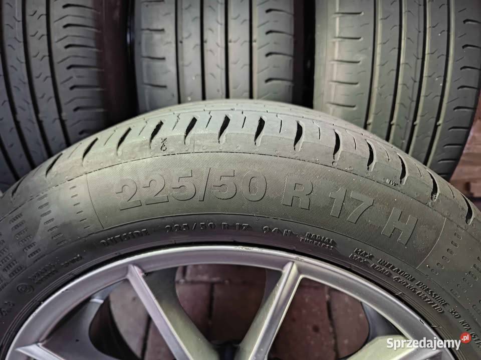 Opony letnie Continental 225 50 R 17 komplet Sanok sprzedam