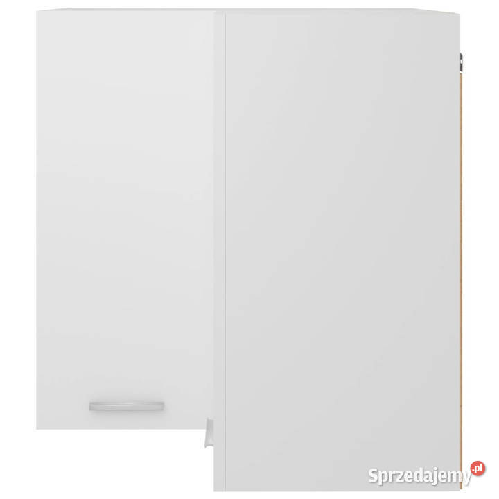 Szafka narożna biała 57x57x60 materiał Warszawa