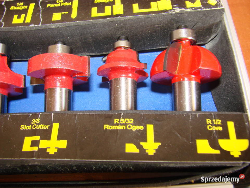 Faithfull komplet frezów 15 Pozostałe Pruszcz Gdański sprzedam