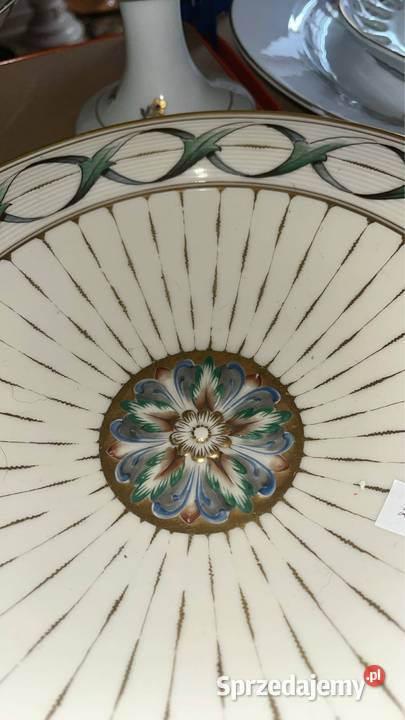 Niezwykła Elegancka patera Ręcznie zdobiona Gdańsk