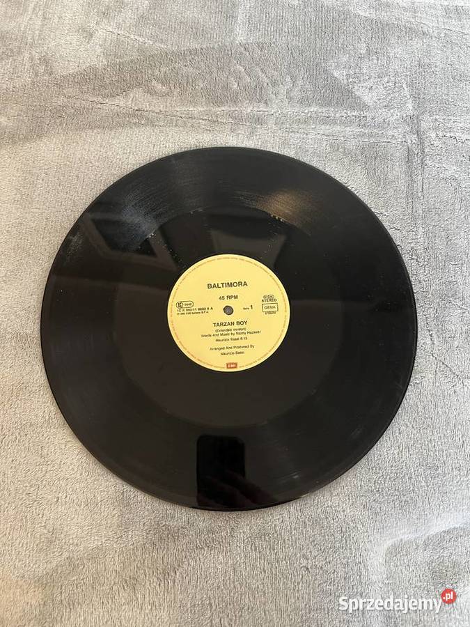 Płyta winylowa Baltimora Tarzan boy HIT Jasło