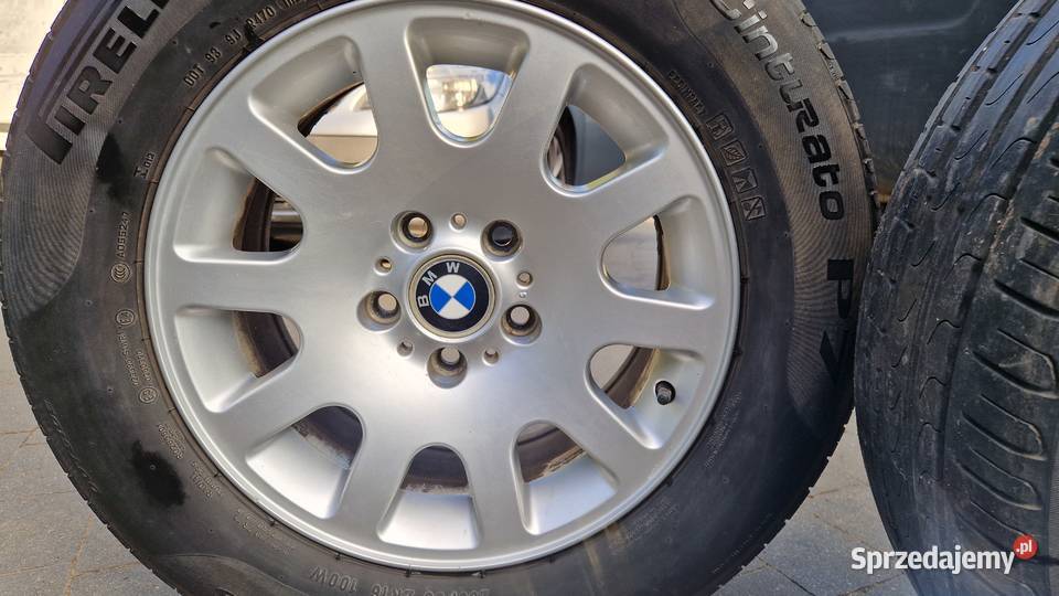 Felgi BMW 4 sztuki alufelgi 095048 E38 E39 r16 Opony i felgi Malbork
