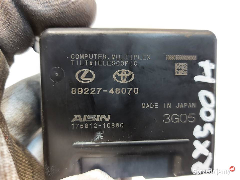 LEXUS RX500H V 5 2023 MODUŁ STEROWNIK