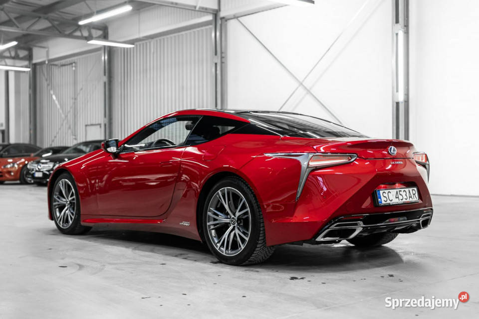 Lexus LC 500h V6 359 Salon Bezwypadkowy Stan elektrochrom. lusterka boczne Węgrzce