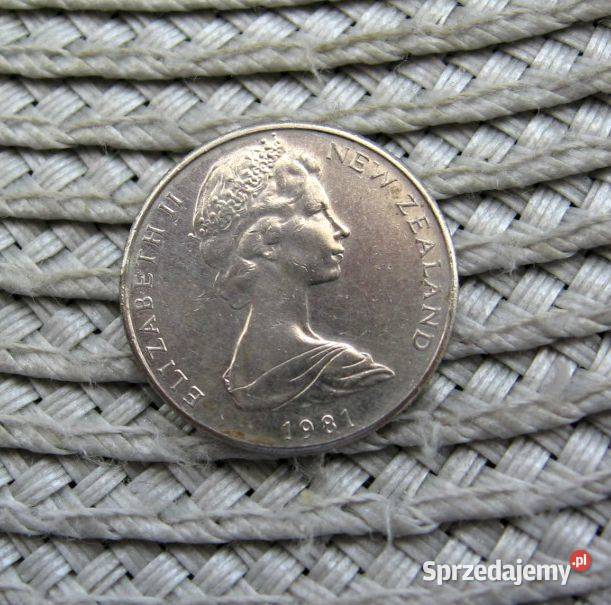 Nowa Zelandia 5 Cent 1981r Kalisz