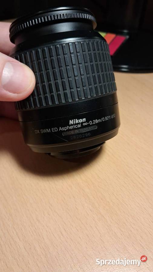 Obiektyw Nikon Nikkor AFS DX 1855 mm f3556G ED Leszno