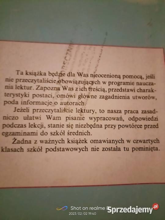 Język polski unikat okazy analizy lektury miękka Warszawa