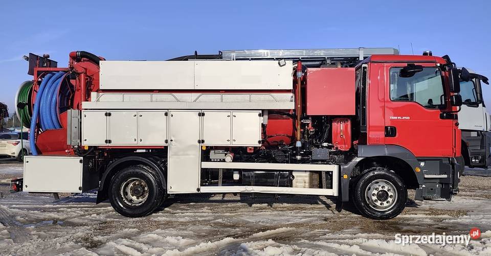 MAN TGM LARSEN do kanalizacji wuko beczka Brzechów