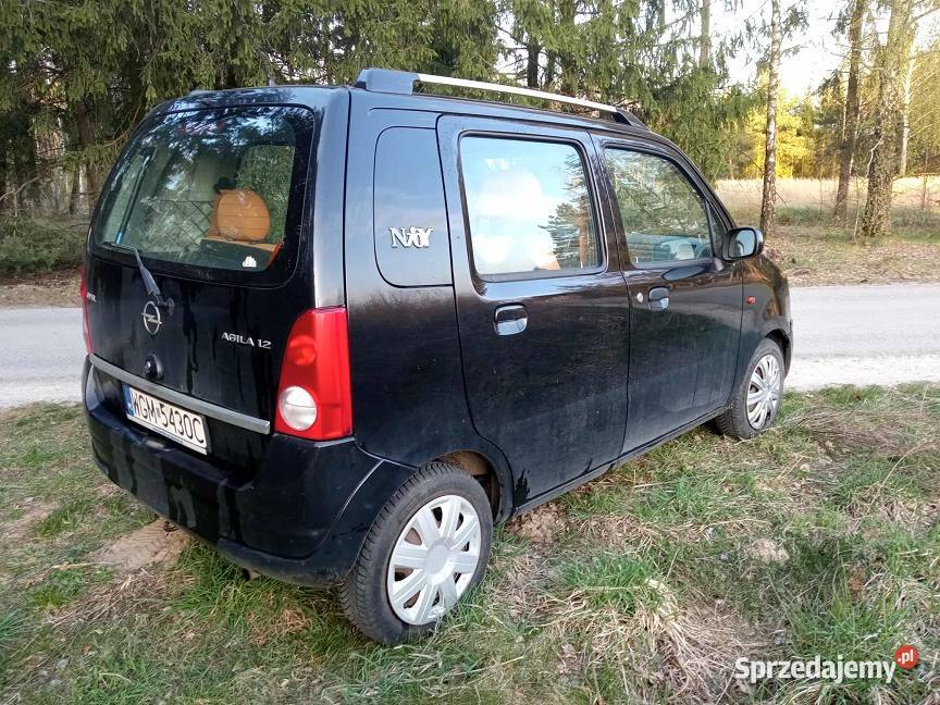OPEL AGILA 12 KLIMATYZACJA oc i pt 072026 1200cm3 mazowieckie Grójec sprzedam