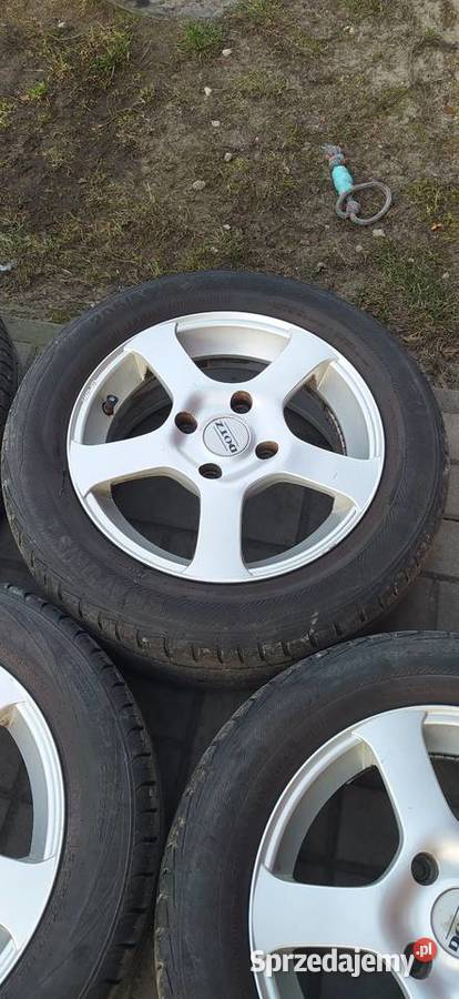 Alufelgi 4x1143 opony letnie 15 Samochodowe