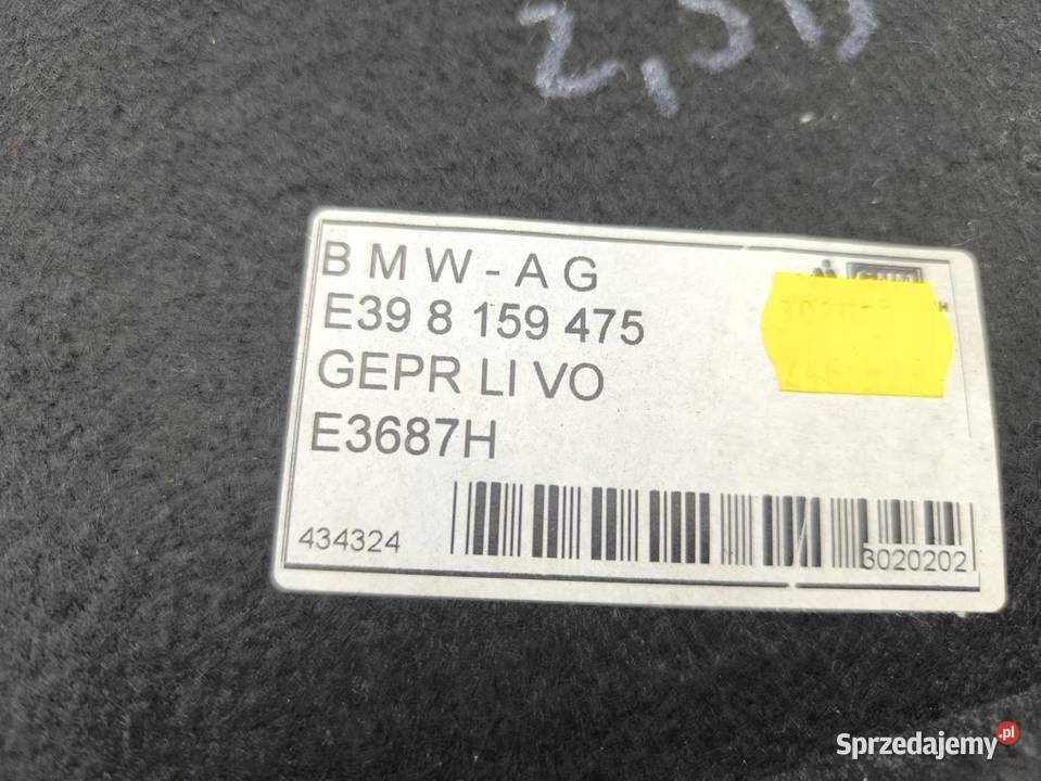 BOCZEK BAGAŻNIKA LEWY BMW E39 25B 8159475 wielkopolskie sprzedam