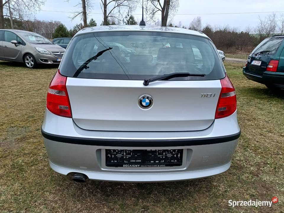 BMW 118i 20 benzyna 143 6 biegów ABS Seria 1 BMW łódzkie