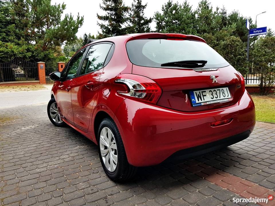 Peugeot 208 Salon Polska I właściciel nowości elektryczne szyby mazowieckie Radom