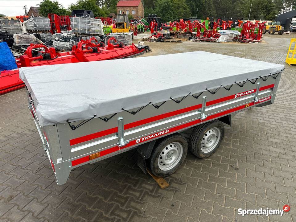 TEMARED TRANSPORTER 30152 przyczepa dwuosiowa z