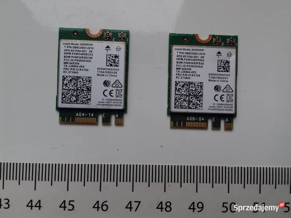 Karta WiFi5 BT42 M2 intel Dual Band WirelessAC Komputery i Akcesoria Bydgoszcz