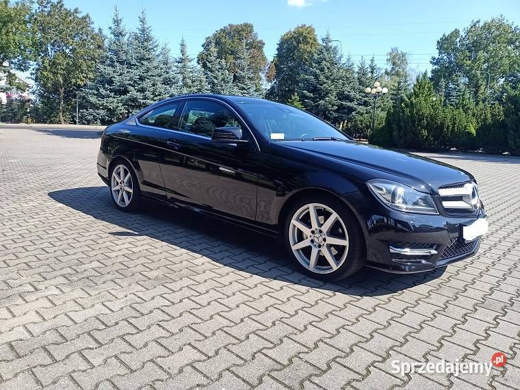 mercedes benz coupe super stan AMG alu18 elektryczne szyby Klasa C Konin