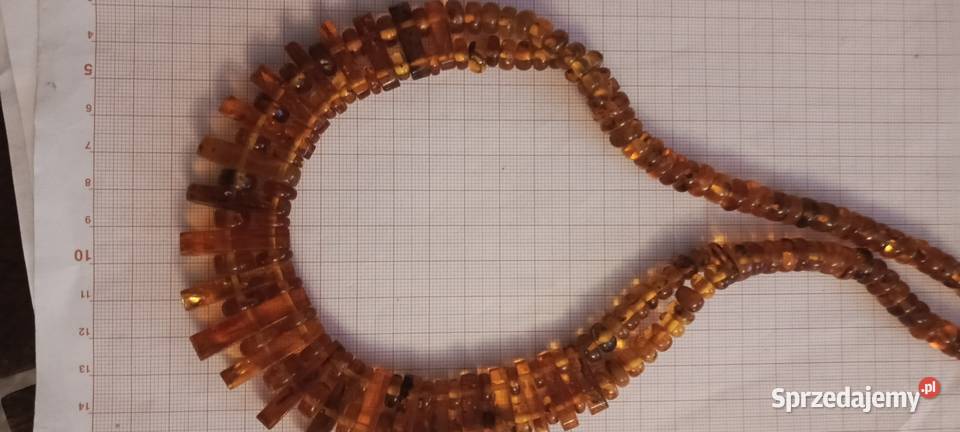 Naszyjnik Bursztyn Vintage Białystok sprzedam