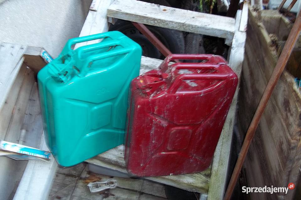 kanistry metalowe 20l sprzedam Kielce