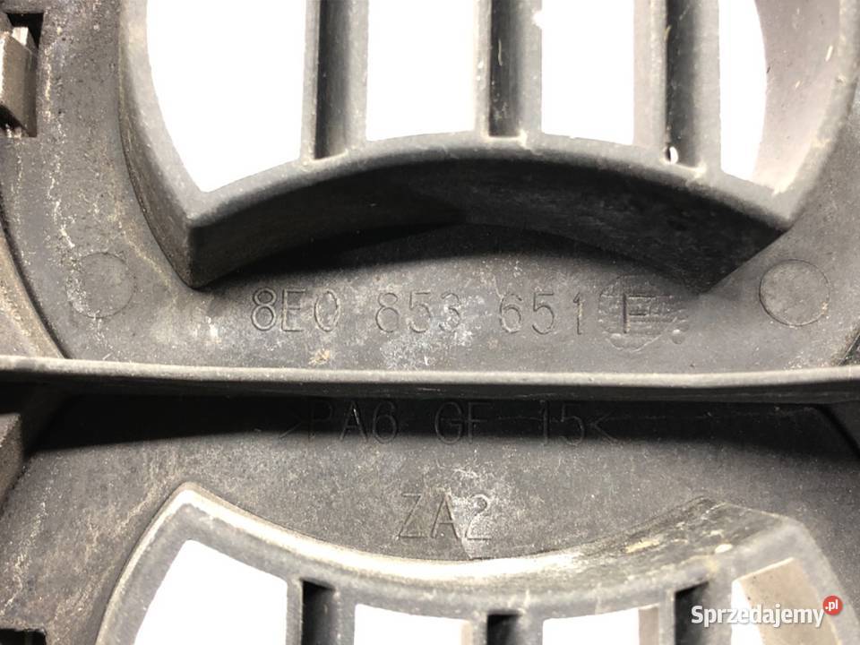 ATRAPA GRILL AUDI A4 B6 0005 8E0853651F