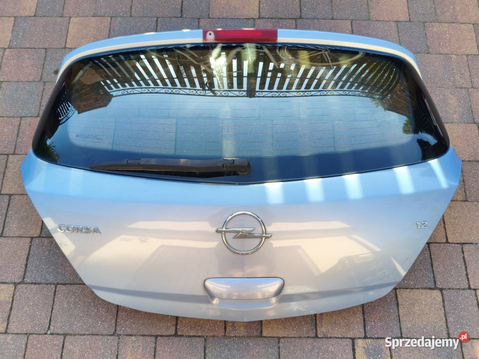 Klapa Bagażnika Szyba Opel Corsa D 5D Błękitna Wyszków