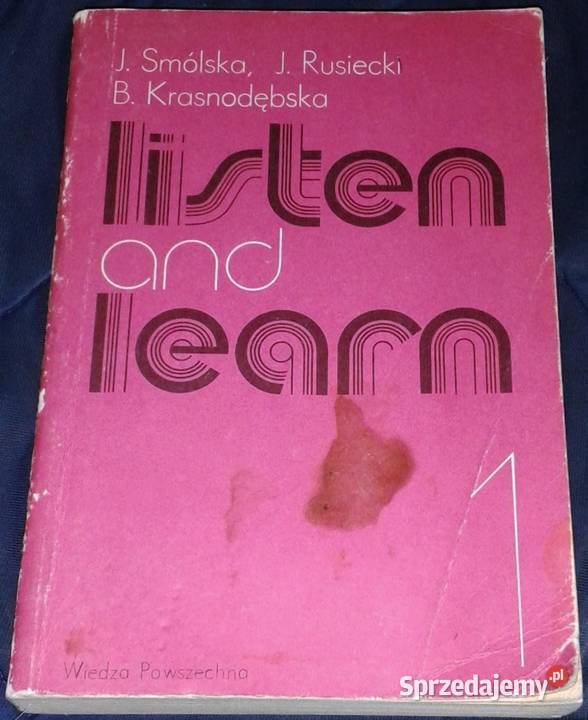 Listen and learn 1 J Smólska J Rusiecki lubelskie