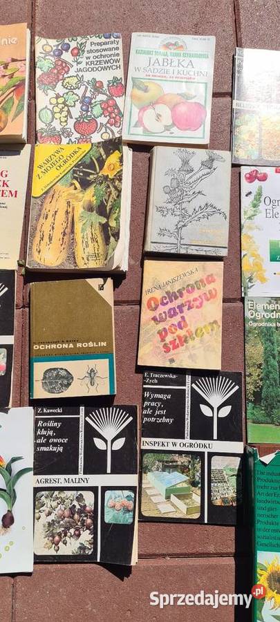 Zestaw książek ogrodniczych Wiśniowa