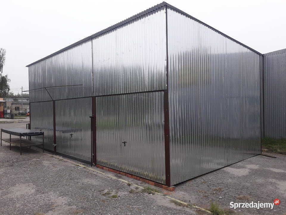 Garaż Blaszany Wiata Blaszana Magazyn Blaszany 375zł/m2 Sprzedaż Środa Wielkopolska