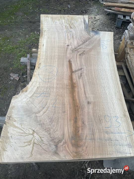 Monolit dąb 93x86x138 174x63 blat stół stolik Przysucha