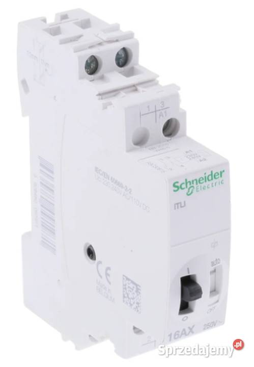 SCHNEIDER iTL A9C30811 przekaźnik impulsowy ACTI Zabezpieczenia i rozdzielnice Dom i Ogród Łódź