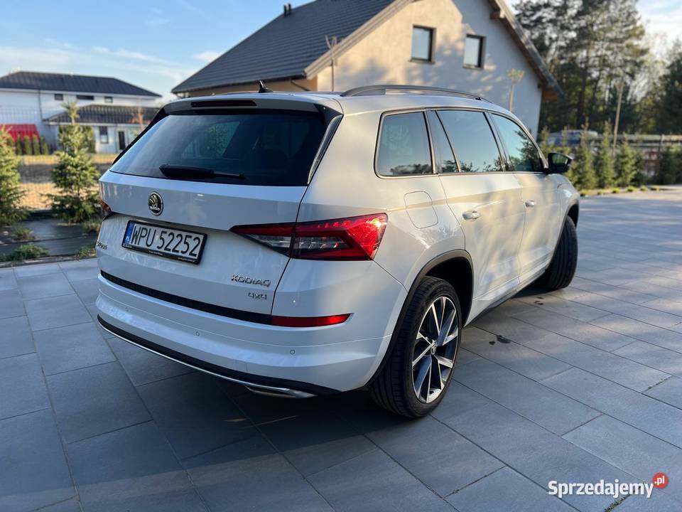 Skoda Kodiaq 20 TDI 4x4 Sportline DSG 2018r Pułtusk
