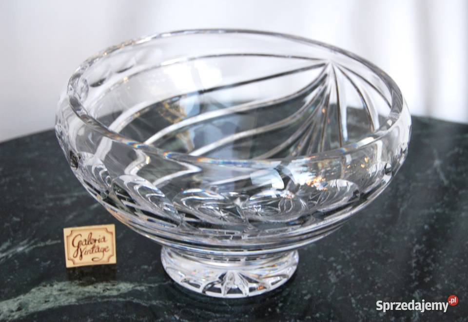 Miska salaterka owocarka kryształowa kryształ Lublin