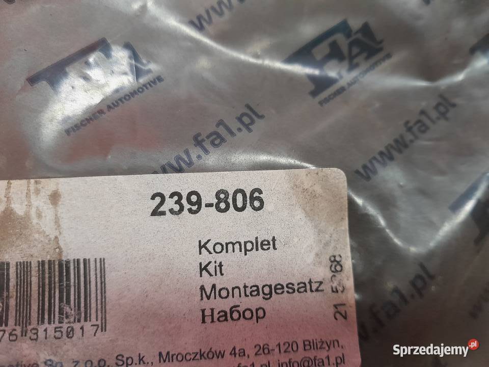 Tłumik FA1 Uchwyt tłumik 239806 osobowe Wieszaki Kielce
