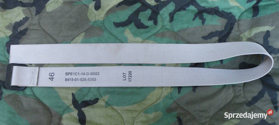 Pasek Us Army riggers belt piaskowy 46 2 Militaria
