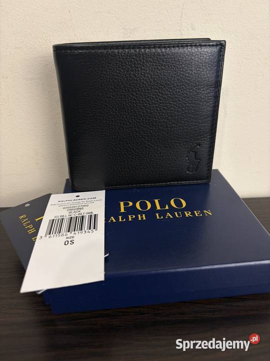 Portfel Polo Ralph Lauren Ongoing czarny Pozostałe Poznań
