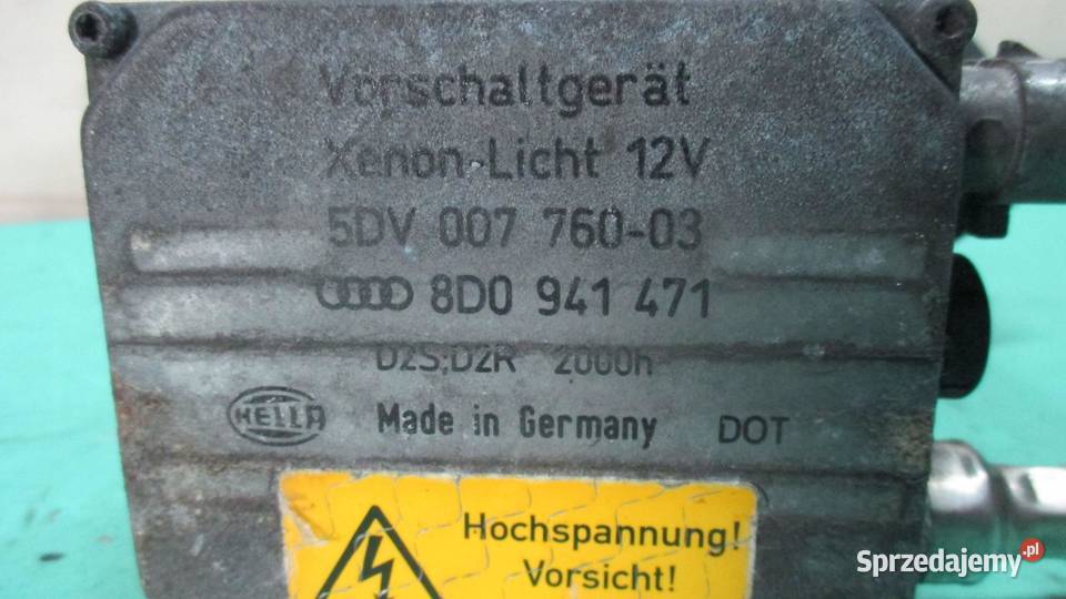 AUDI A4 S4 B5 99r przetwornica 8D0941471