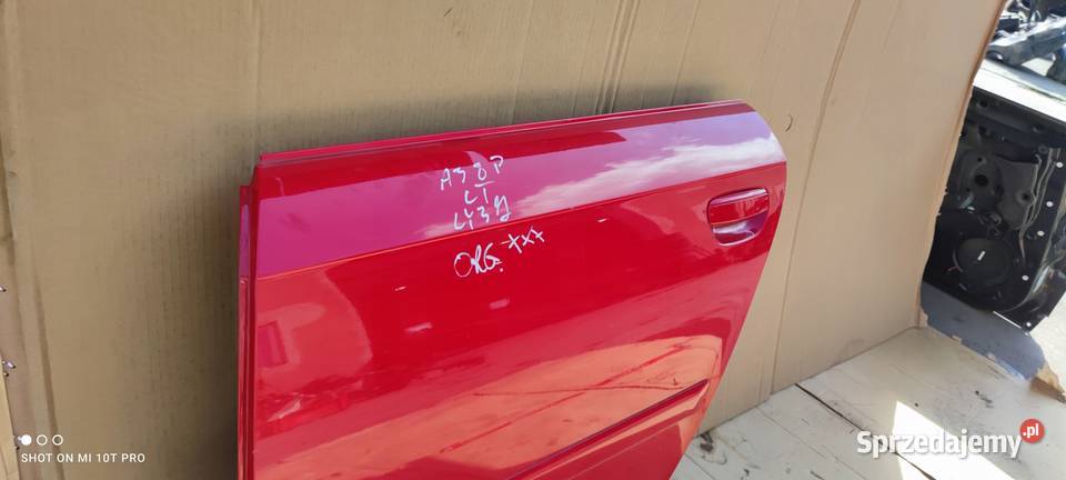 DRZWI LEWY TYŁ AUDI A3 8P 5D LIFT LY3J ORG 2