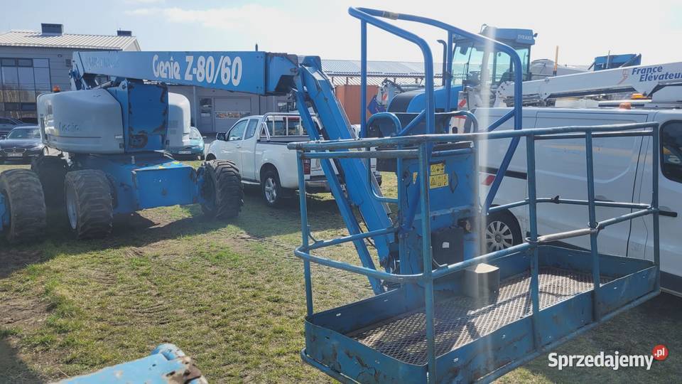 Zwyżka koszowa Genie Z8060 2015r 2377 m podkarpackie Zaklików