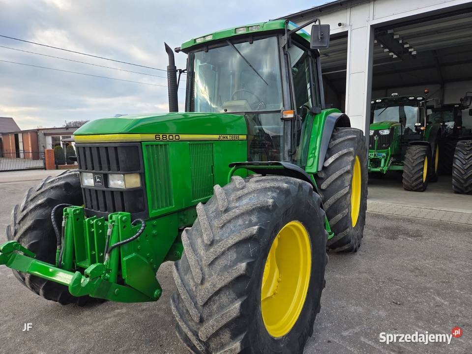 John Deere 6800 moc 120 przedni TUZ Klimatyzacja mazowieckie Gąsewo sprzedam