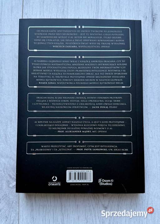 NOWA książka Quo vAIdis Andrzej Dragan Łódź