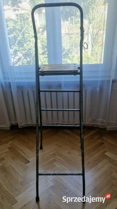 Stalowa drabina dwustronna rozkładana 4 stopnie Warszawa