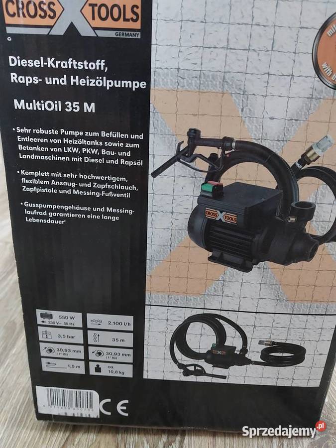 Pompa paliwa TIP Cross Tools MultiOil 35 M małopolskie Biskupice Radłowskie