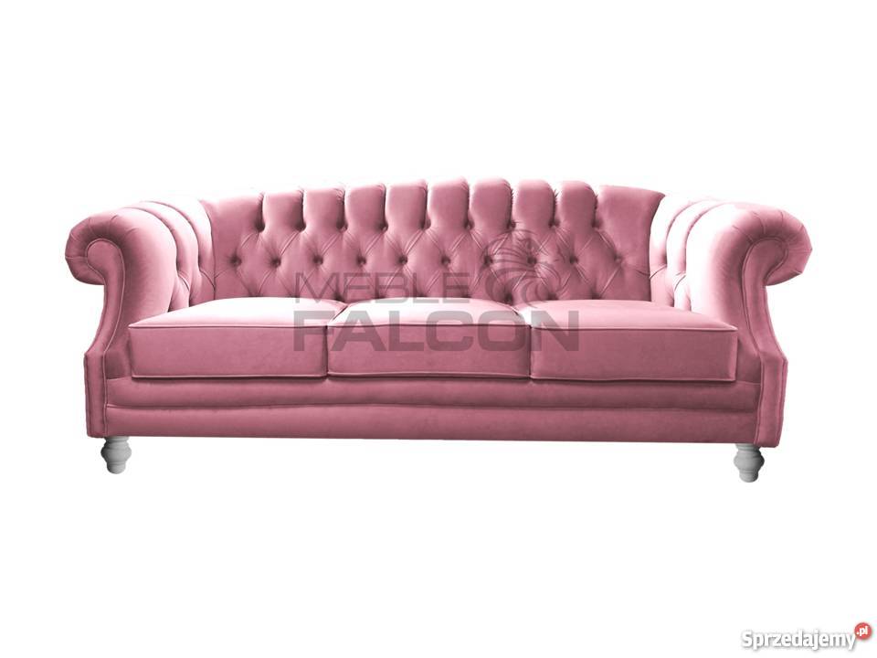 Pikowana sofa Chesterfield Melford - PRODUCENT MEBLE FALCON